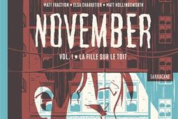 November. Vol. 1. La fille sur le toit.jpg