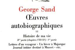 Oeuvres autobiographiques. Vol. 2. Histoire de ma vie.jpg