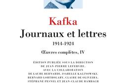 Oeuvres complètes. Vol. 4. Journaux et lettres : 1914-1924.jpg